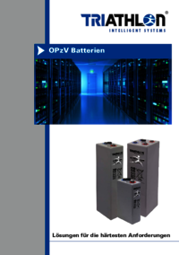 TRIATHLON® OPzV Batterien